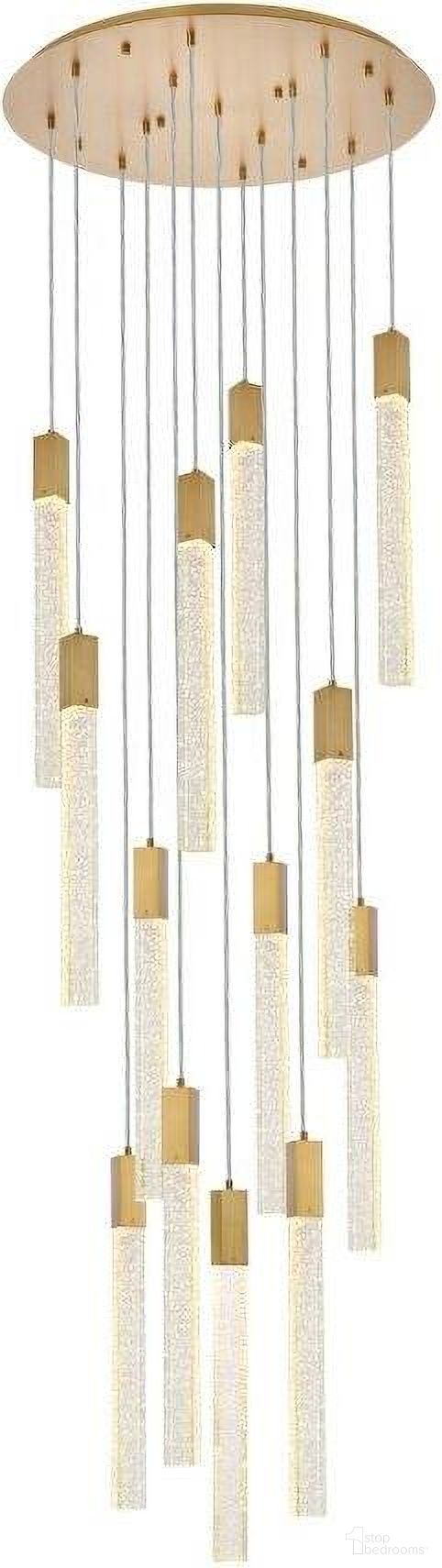 Weston 13 Lights Pendant In Satin Gold 2067G30SG