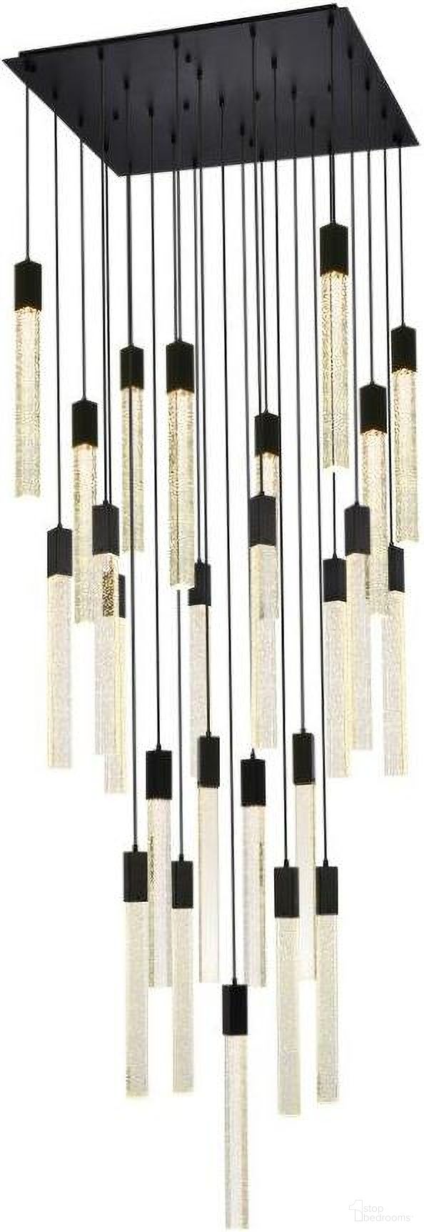 Weston 25 Lights Pendant In Black 2066G36BK