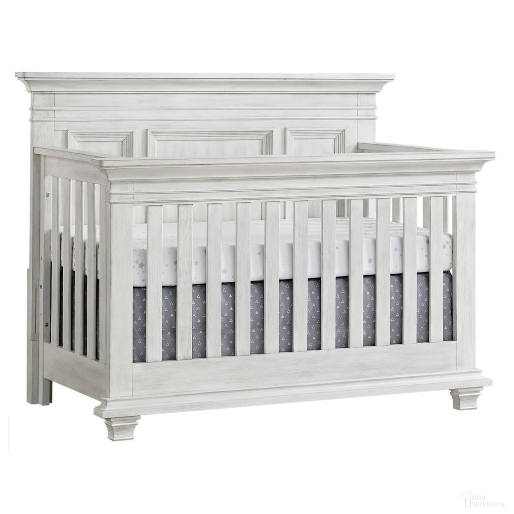 Weston 4 In 1 Convertible Crib In Vintage White