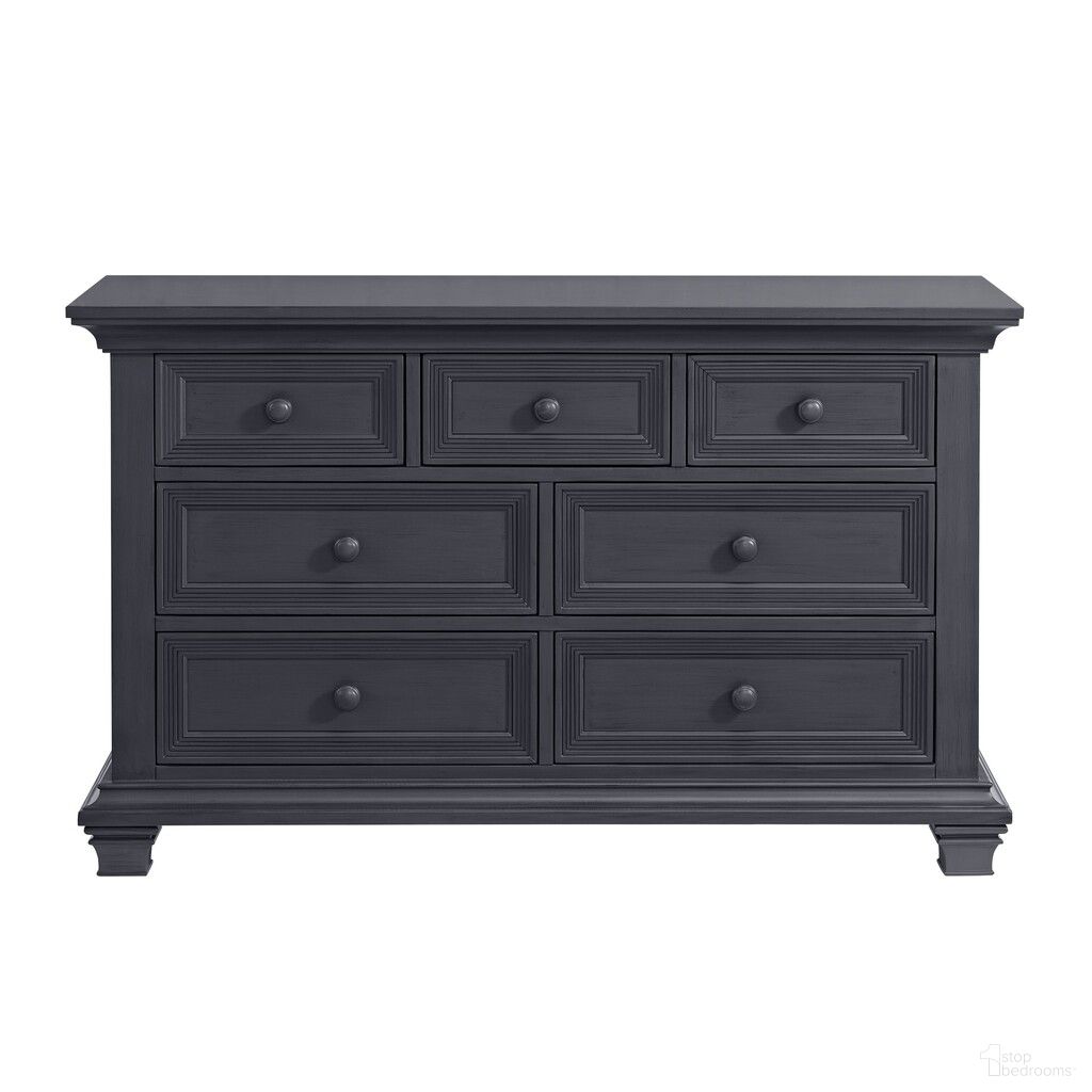 Weston 7 Drawer Dresser In Midnight Slate