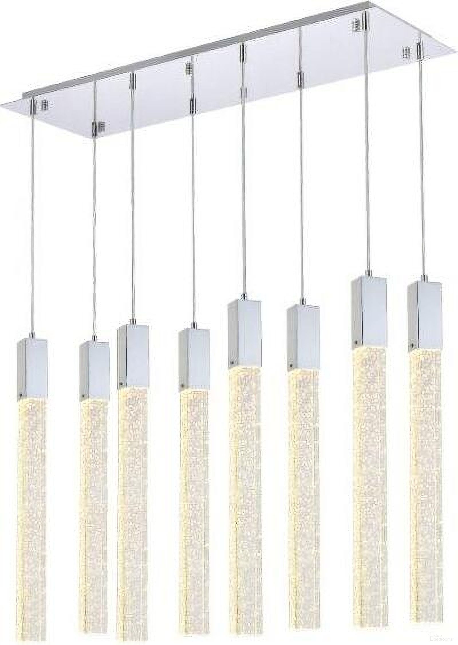Weston 8 Lights Pendant In Chrome