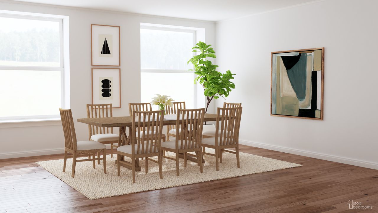 Weston Dining Room Set In Acorn