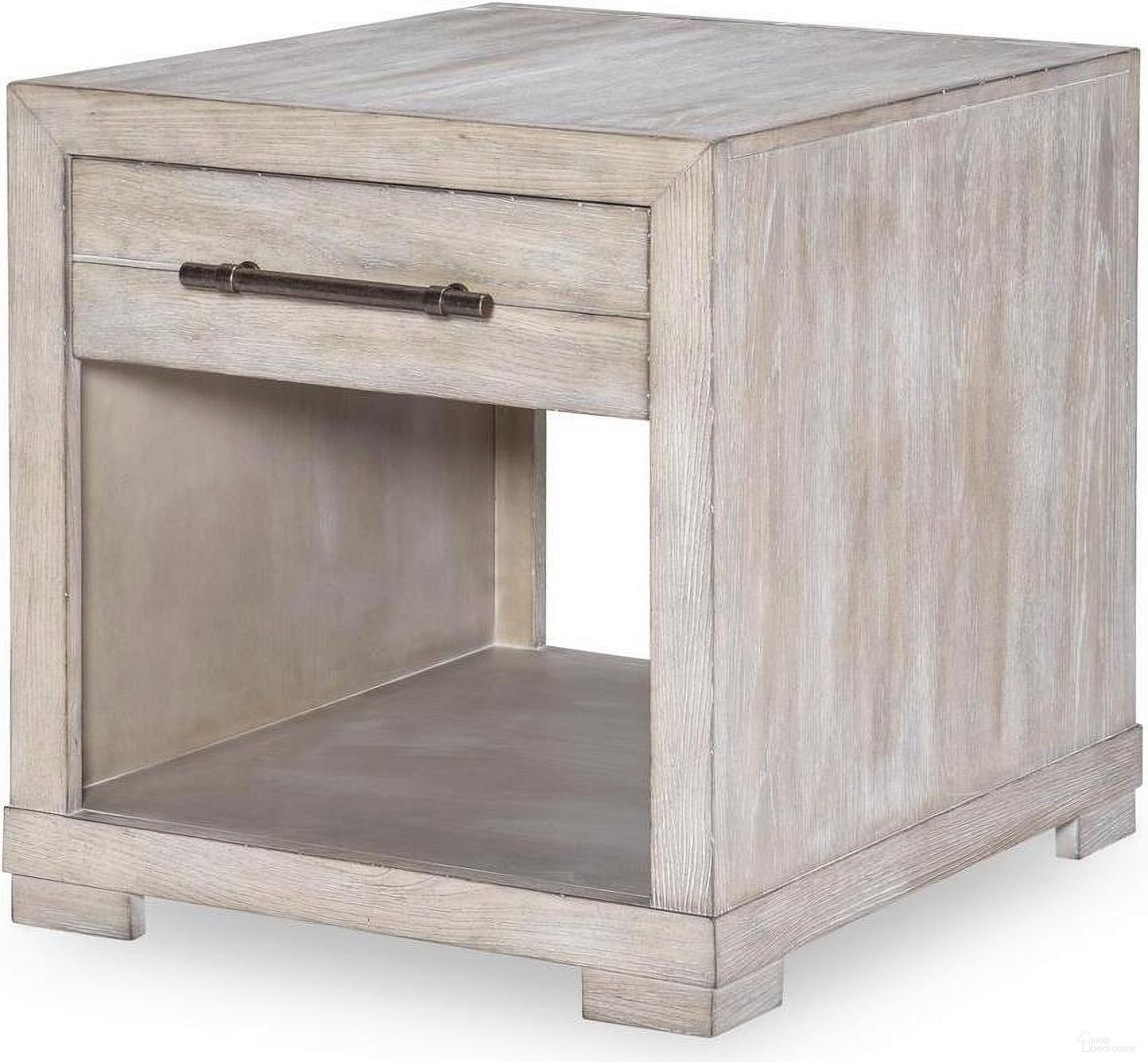 The appearance of Westwood 1 Drawer and 1 Open Shelf Square End Table In Weathered Oak designed by Legacy Classic in the rustic / southwestern interior design. This weathered oak piece of furniture was selected by 1StopBedrooms from Westwood Collection to add a touch of cosiness and style into your home. Sku: 1732-507. Material: Solid Hardwood.