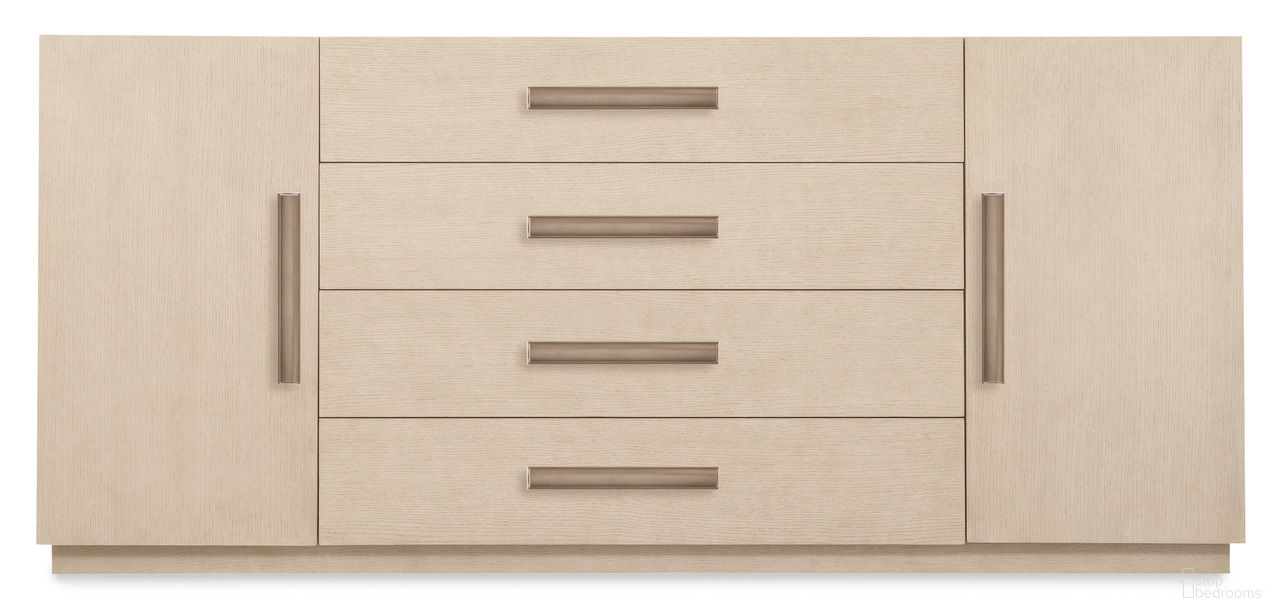 The appearance of Westwood Buffet In Light Wood designed by Hooker in the modern / contemporary interior design. This light wood piece of furniture was selected by 1StopBedrooms from Westwood Collection to add a touch of cosiness and style into your home. Sku: 6133-75900-80. Material: Oak Veneer.