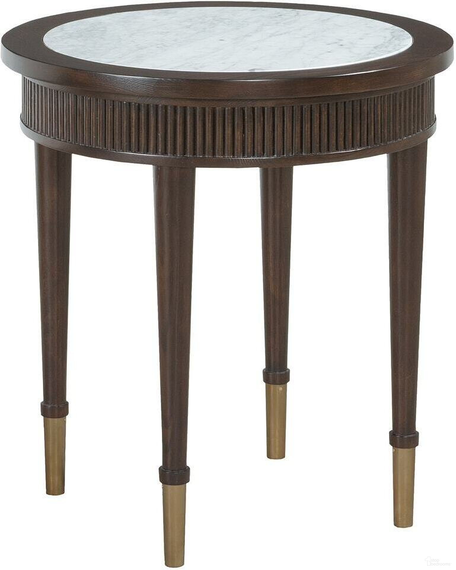 The appearance of Westwood Round End Table In Graphite designed by Fairfield Chair in the modern / contemporary interior design. This graphite piece of furniture  was selected by 1StopBedrooms from Westwood Collection to add a touch of cosiness and style into your home. Sku: 8164-19. Material: Oak.