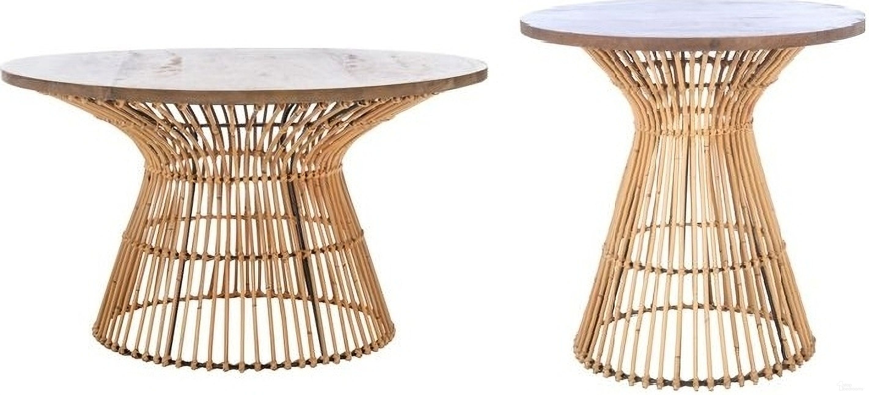 The appearance of Whent Round Occasional Table Set In Natural and Black designed by Safavieh in the modern / contemporary interior design. This natural/black piece of furniture  was selected by 1StopBedrooms from Whent Collection to add a touch of cosiness and style into your home. Sku: COF6507C;ACC6500C. Material: Wood.