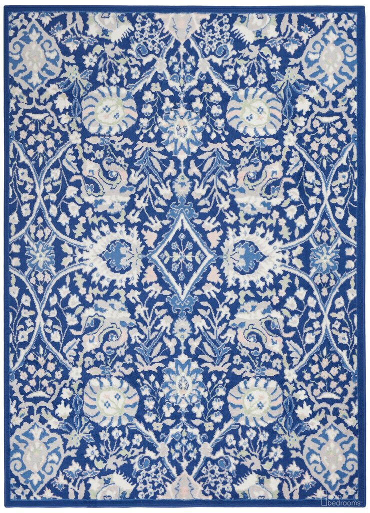 Whimsicle 4' x 6' Indoor Rug In Navy Multi
