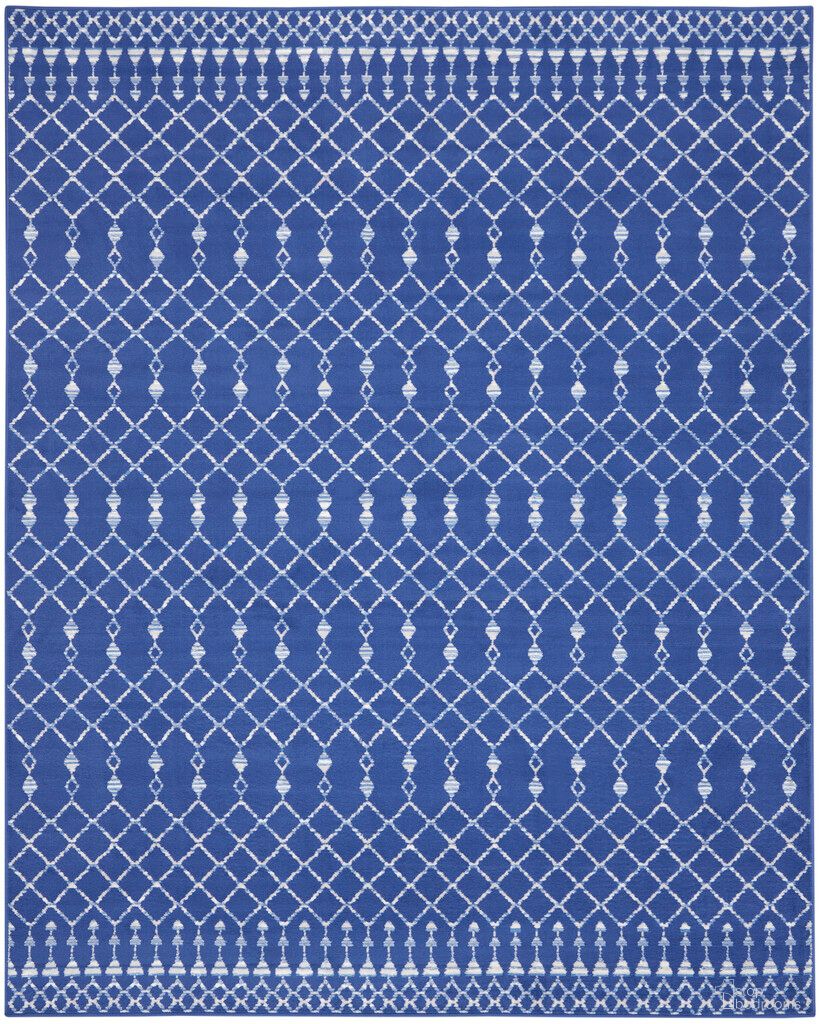 Whimsicle 8'4" x 11'6" Bohemian Indoor Rug In Navy