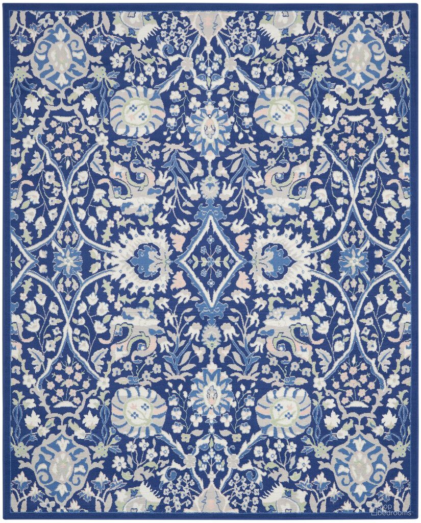 Whimsicle 8' x 10' Indoor Rug In Navy Multi