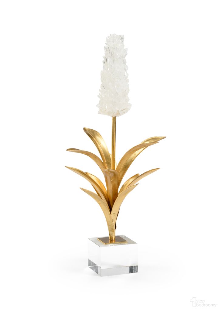 The appearance of White Hyacinth In Cream and Gold designed by Chelsea House in the modern / contemporary interior design. This cream/gold piece of furniture was selected by 1StopBedrooms from Chelsea House Misc Collection to add a touch of cosiness and style into your home. Sku: 384546. Material: Crystal.