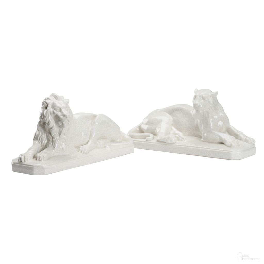 White Lions (PR) In White and Cream