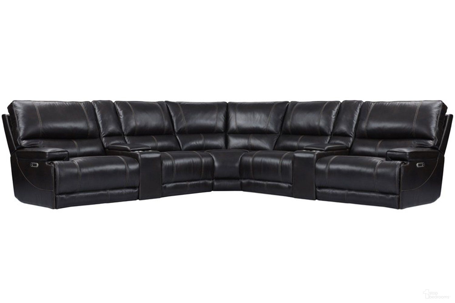 The appearance of Whitman 7 Piece Modular Power Reclining Sectional with Power Adjustable Headrests In Coffee designed by Parker House in the modern / contemporary interior design. This coffee piece of furniture was selected by 1StopBedrooms from Whitman Collection to add a touch of cosiness and style into your home. Sku: MWHI#810P-P50-VCO;MWHI#811LPH-P50-VCO;MWHI#811RPH-P50-VCO;MWHI#840-P50-VCO;MWHI#850-P50-VCO;MWHI#860-P50-VCO;MWHI#860-P50-VCO. Material: Leather. Layout: L-Shape.