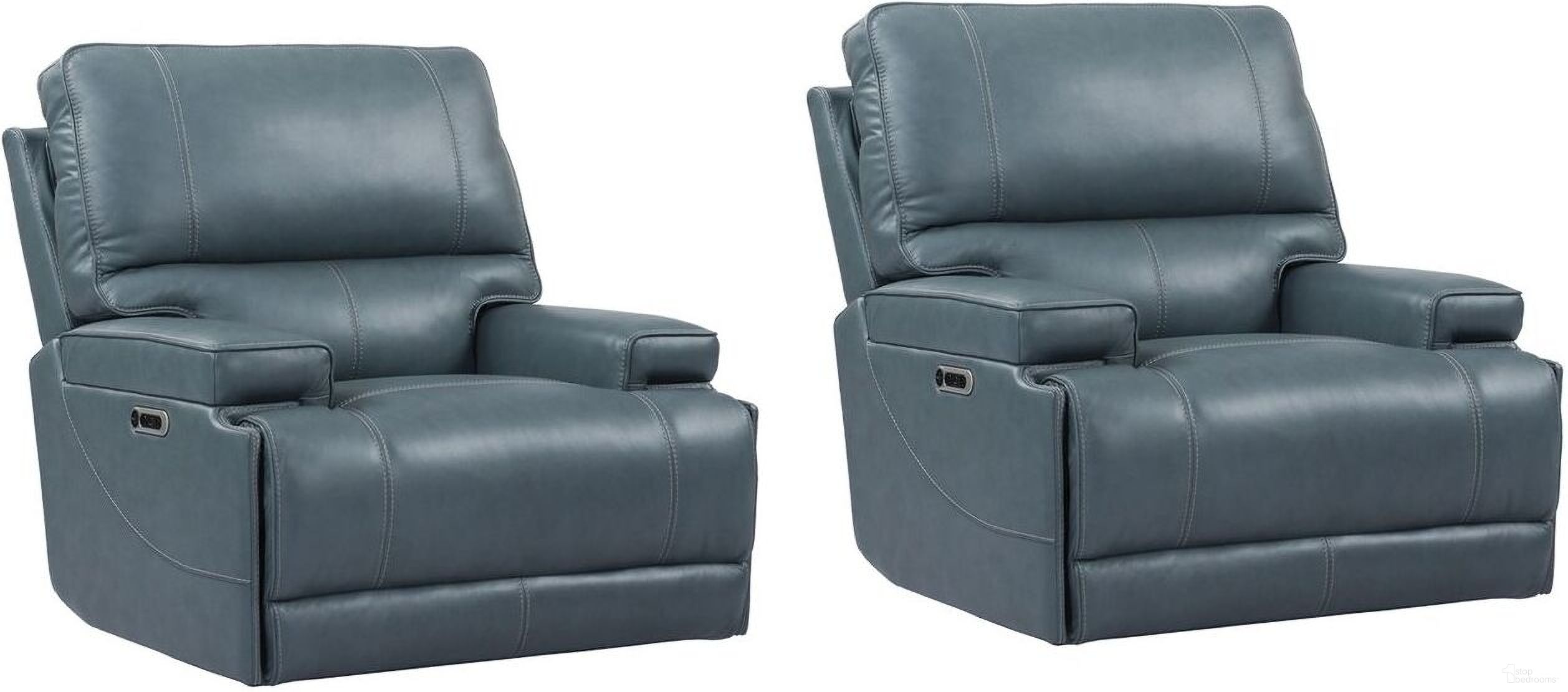 The appearance of Whitman Cordless Power Recliner Set of 2 In Verona Azure designed by Parker House in the modern / contemporary interior design. This verona azure piece of furniture was selected by 1StopBedrooms from Whitman Collection to add a touch of cosiness and style into your home. Sku: MWHI#812PH-P25-VAZ;MWHI#812PH-P25-VAZ. Material: Top Grain Leather.