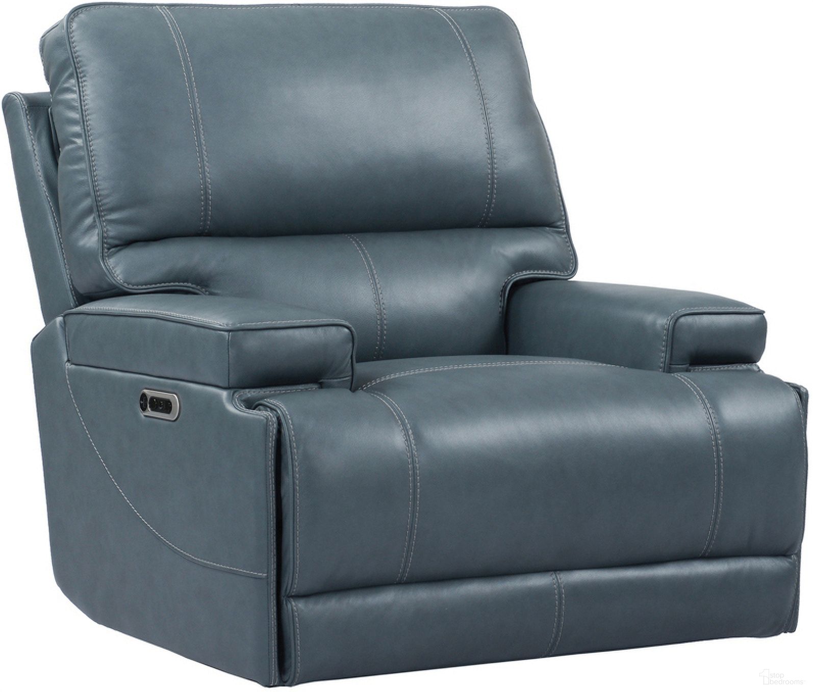The appearance of Whitman Verona Azure Cordless Power Recliner designed by Parker House in the modern / contemporary interior design. This gray piece of furniture was selected by 1StopBedrooms from Whitman Collection to add a touch of cosiness and style into your home. Sku: MWHI#812PH-P25-VAZ. Material: Top Grain Leather.