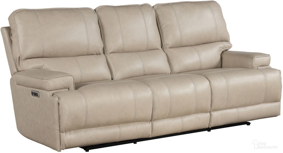 The appearance of Whitman Verona Linen Cordless Power Reclining Sofa designed by Parker House in the modern / contemporary interior design. This white piece of furniture was selected by 1StopBedrooms from Whitman Collection to add a touch of cosiness and style into your home. Sku: MWHI#832PH-P25-VLI. Material: Top Grain Leather.