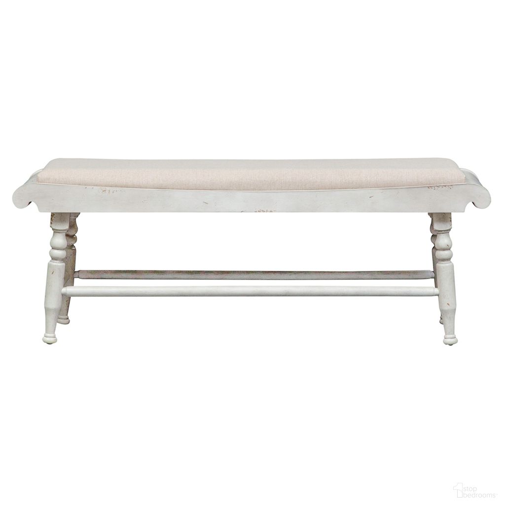 The appearance of Whitney Bench designed by Liberty in the traditional interior design. This weathered gray piece of furniture was selected by 1StopBedrooms from Whitney Collection to add a touch of cosiness and style into your home. Sku: 661W-C9001B. Material: Rubberwood.