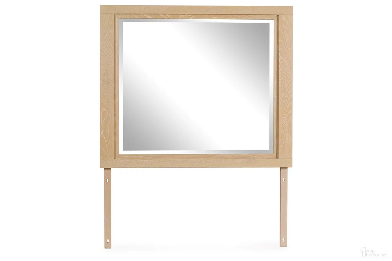 Whittgate Bedroom Mirror In Light Brown