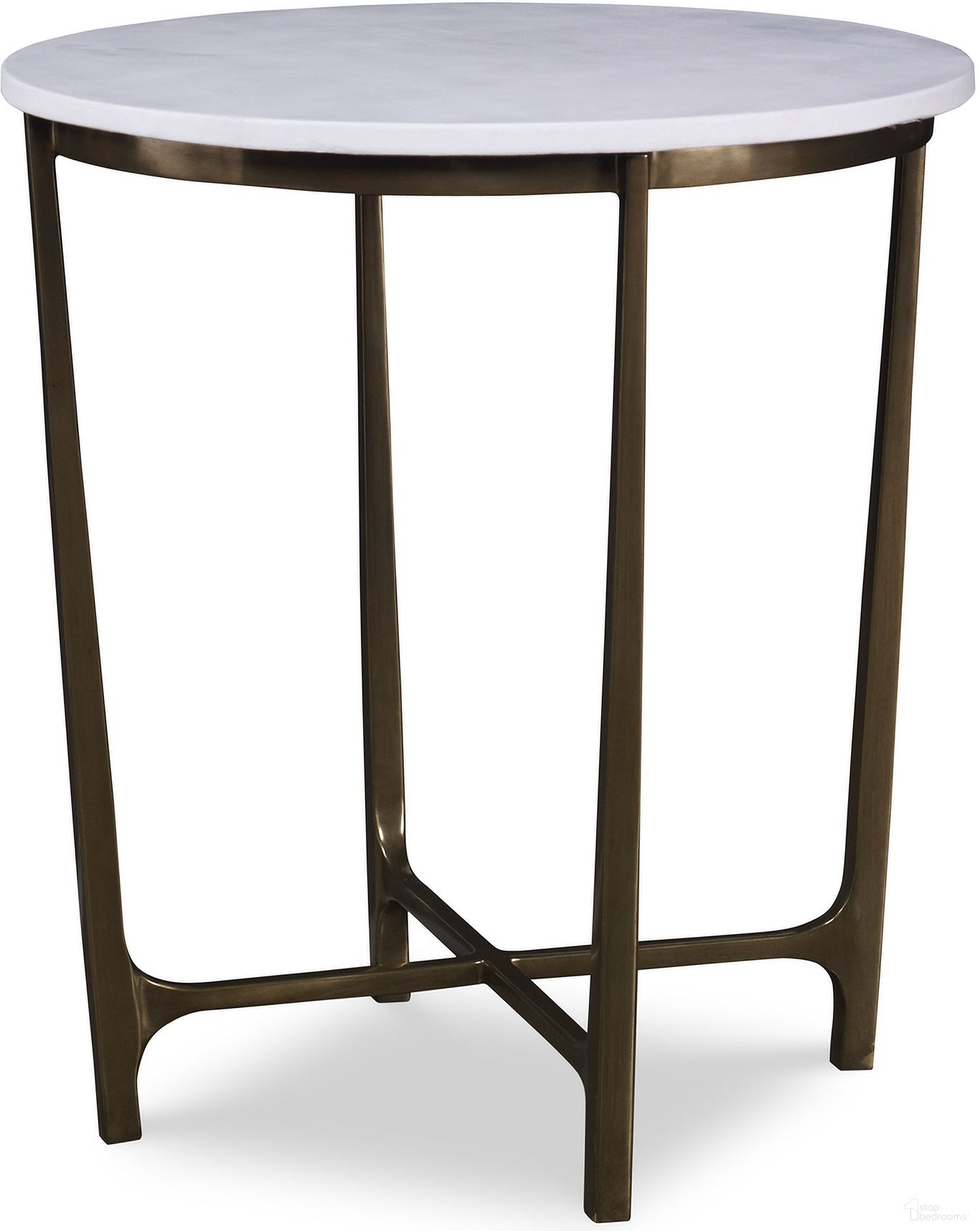 The appearance of Wilcox Chairside Table In White designed by Century Furniture in the modern / contemporary interior design. This white piece of furniture was selected by 1StopBedrooms from Grand Tour Furniture Collection to add a touch of cosiness and style into your home. Sku: SF5918. Material: Steel.