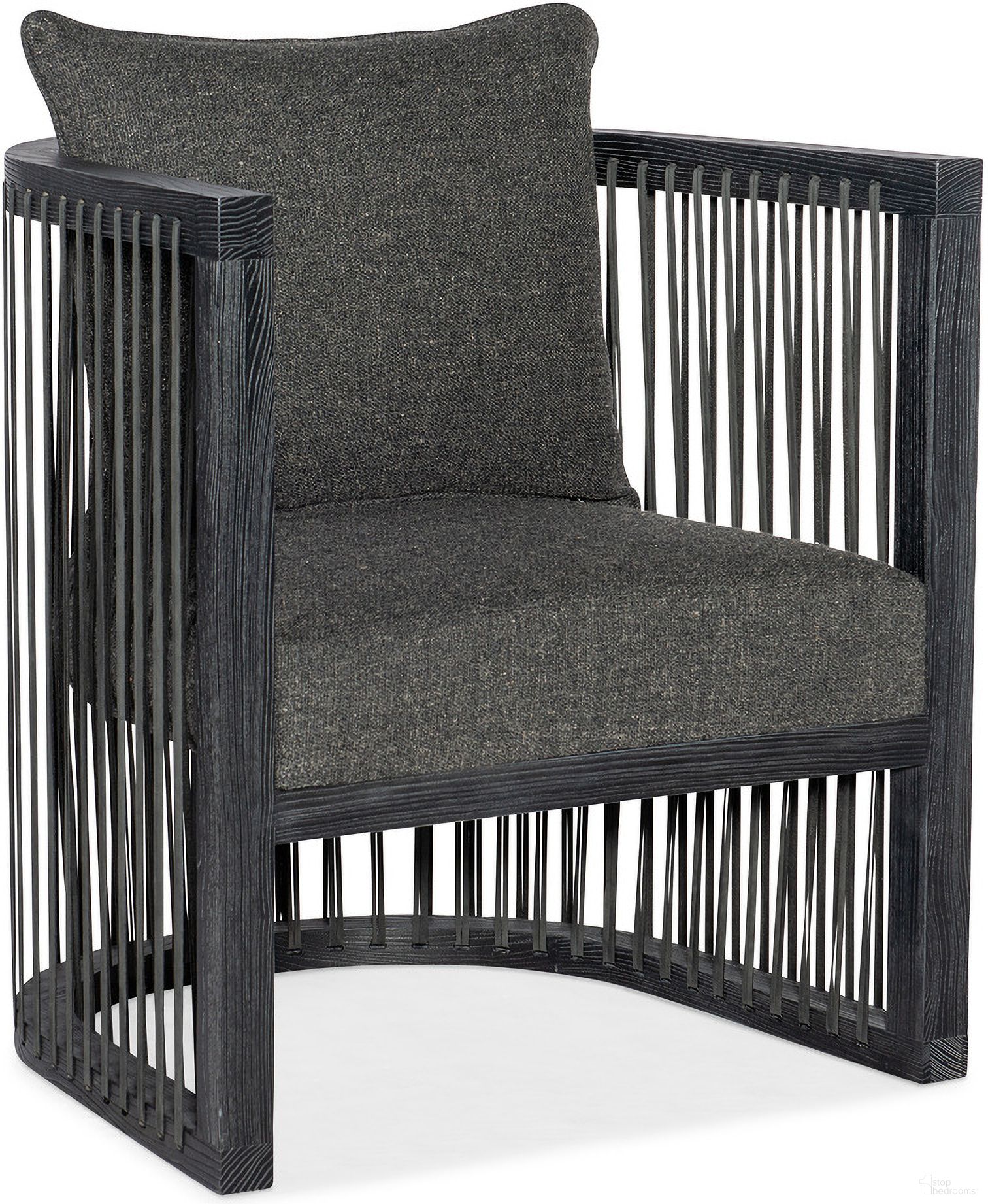 The appearance of Wilde Club Chair In Black designed by Hooker in the modern / contemporary interior design. This black piece of furniture  was selected by 1StopBedrooms from CC Collection to add a touch of cosiness and style into your home. Sku: CC290-499. Material: Leather.