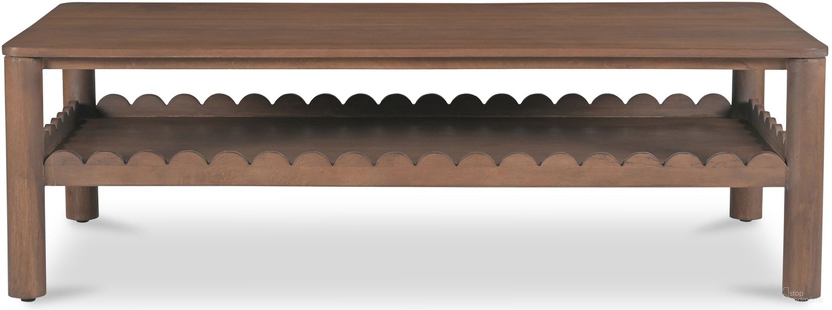 The appearance of Wiley Coffee Table In Vintage Brown designed by Moes Home in the modern / contemporary interior design. This vintage brown piece of furniture was selected by 1StopBedrooms from Wiley Collection to add a touch of cosiness and style into your home. Sku: GZ-1167-03. Material: Mango Wood.