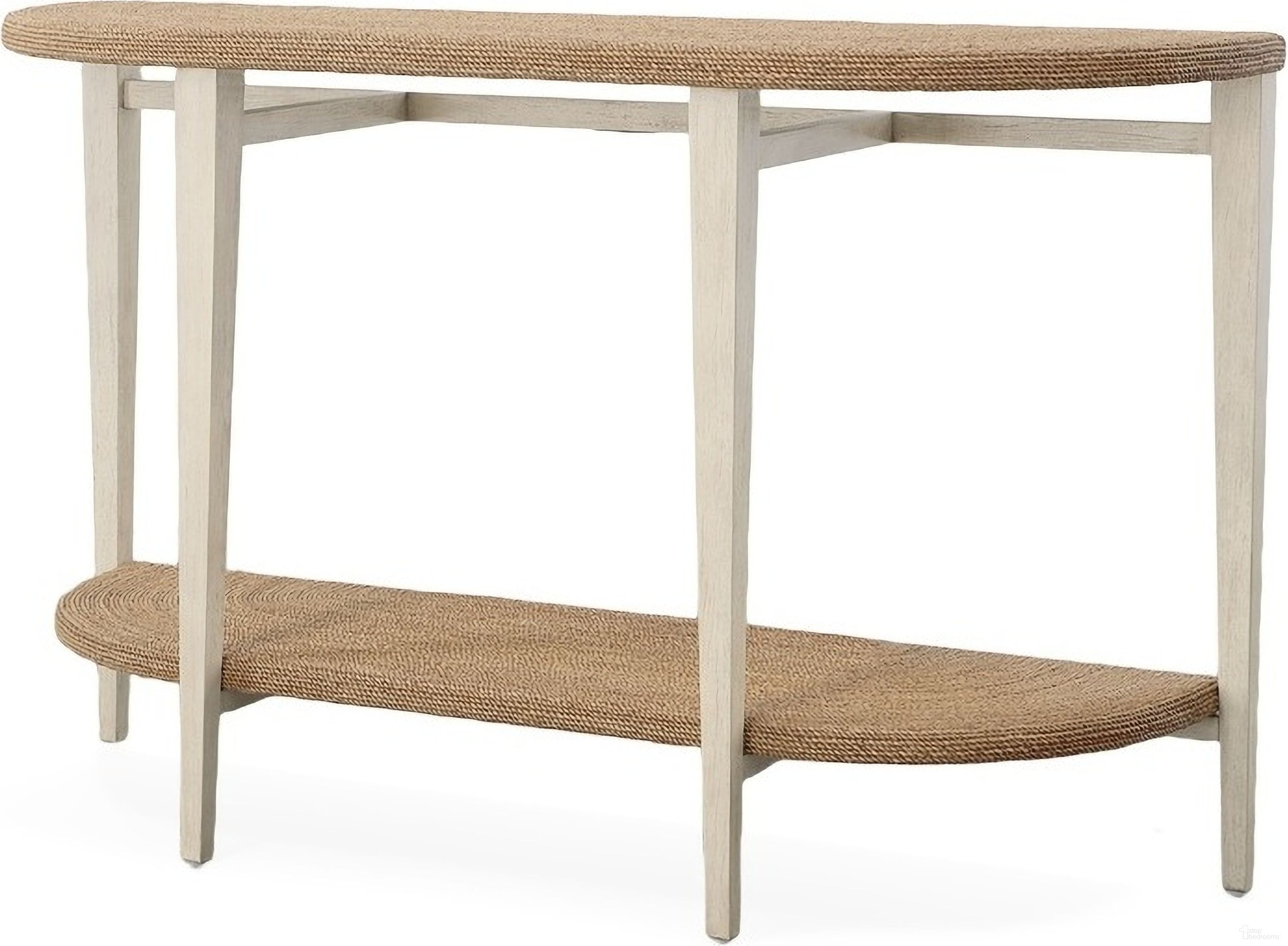 The appearance of Wiley Console Table In Off White designed by Century Furniture in the  interior design. This off white piece of furniture  was selected by 1StopBedrooms from Curate Collection to add a touch of cosiness and style into your home. Sku: CT6036. Material: Mahogany.