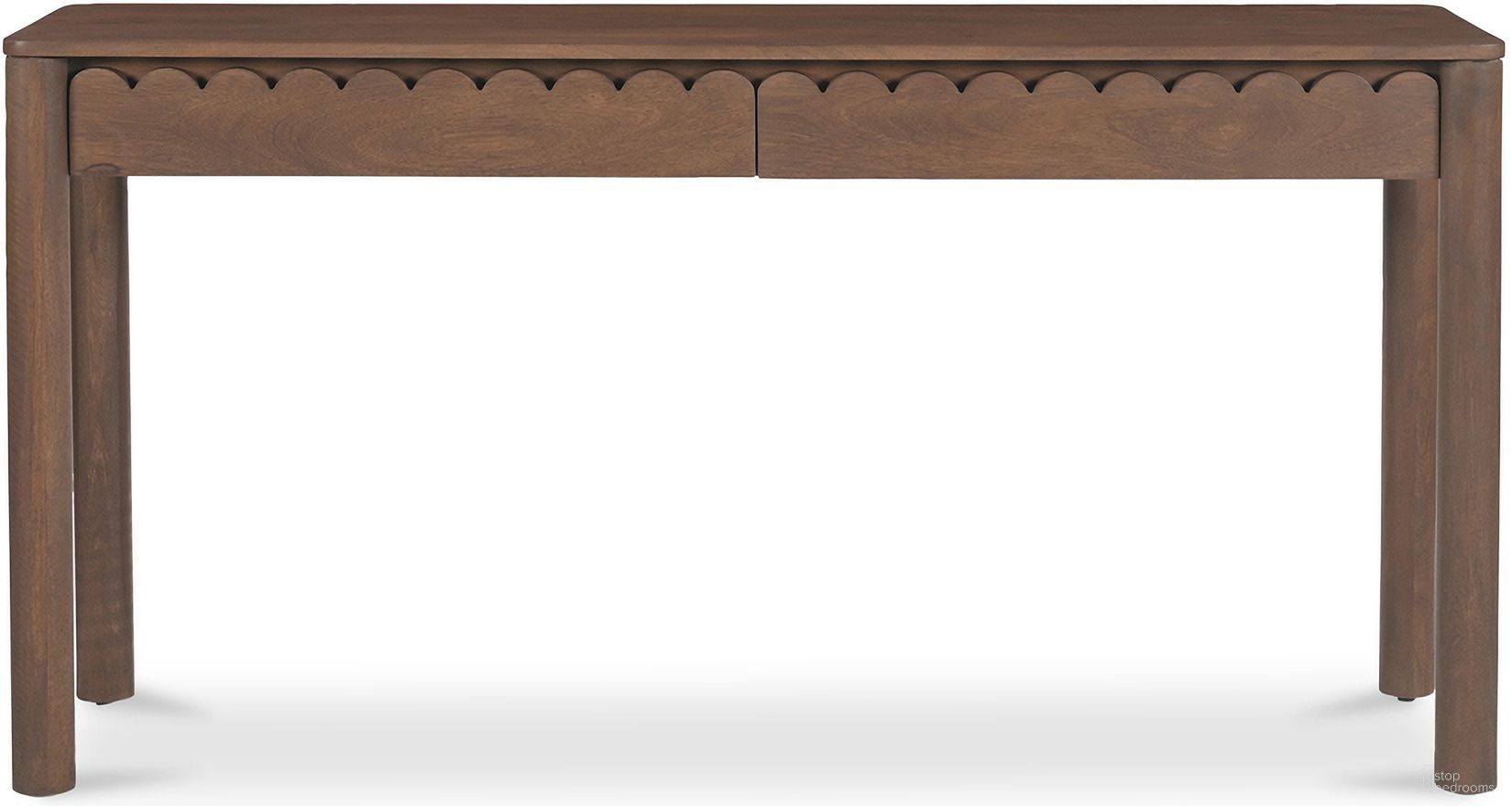 The appearance of Wiley Console Table In Vintage Brown designed by Moes Home in the modern / contemporary interior design. This vintage brown piece of furniture was selected by 1StopBedrooms from Wiley Collection to add a touch of cosiness and style into your home. Sku: GZ-1168-03. Material: Mango Wood.