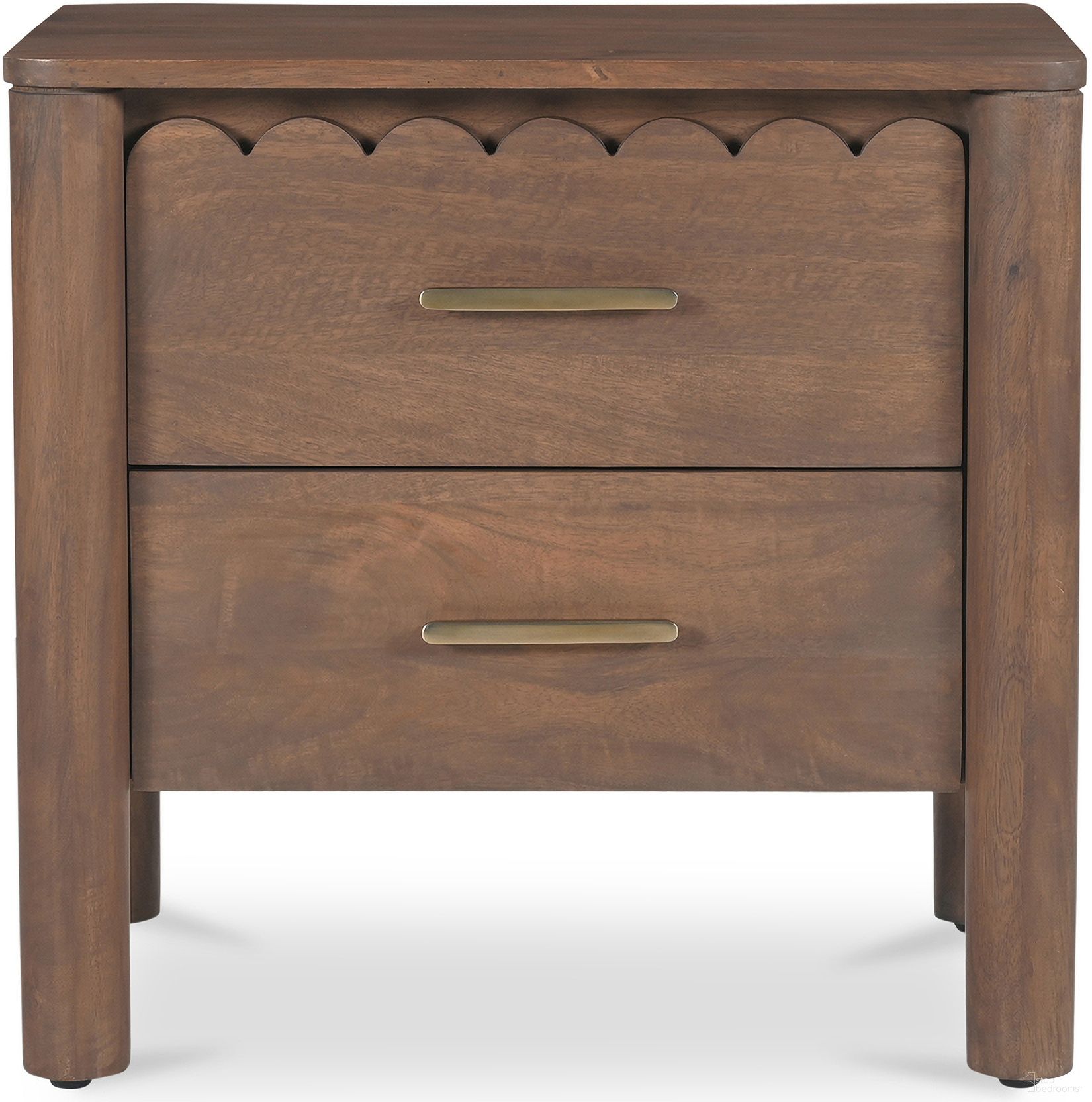 The appearance of Wiley Nightstand In Vintage Brown designed by Moes Home in the modern / contemporary interior design. This vintage brown piece of furniture was selected by 1StopBedrooms from Wiley Collection to add a touch of cosiness and style into your home. Sku: GZ-1171-03. Material: Mango Wood.