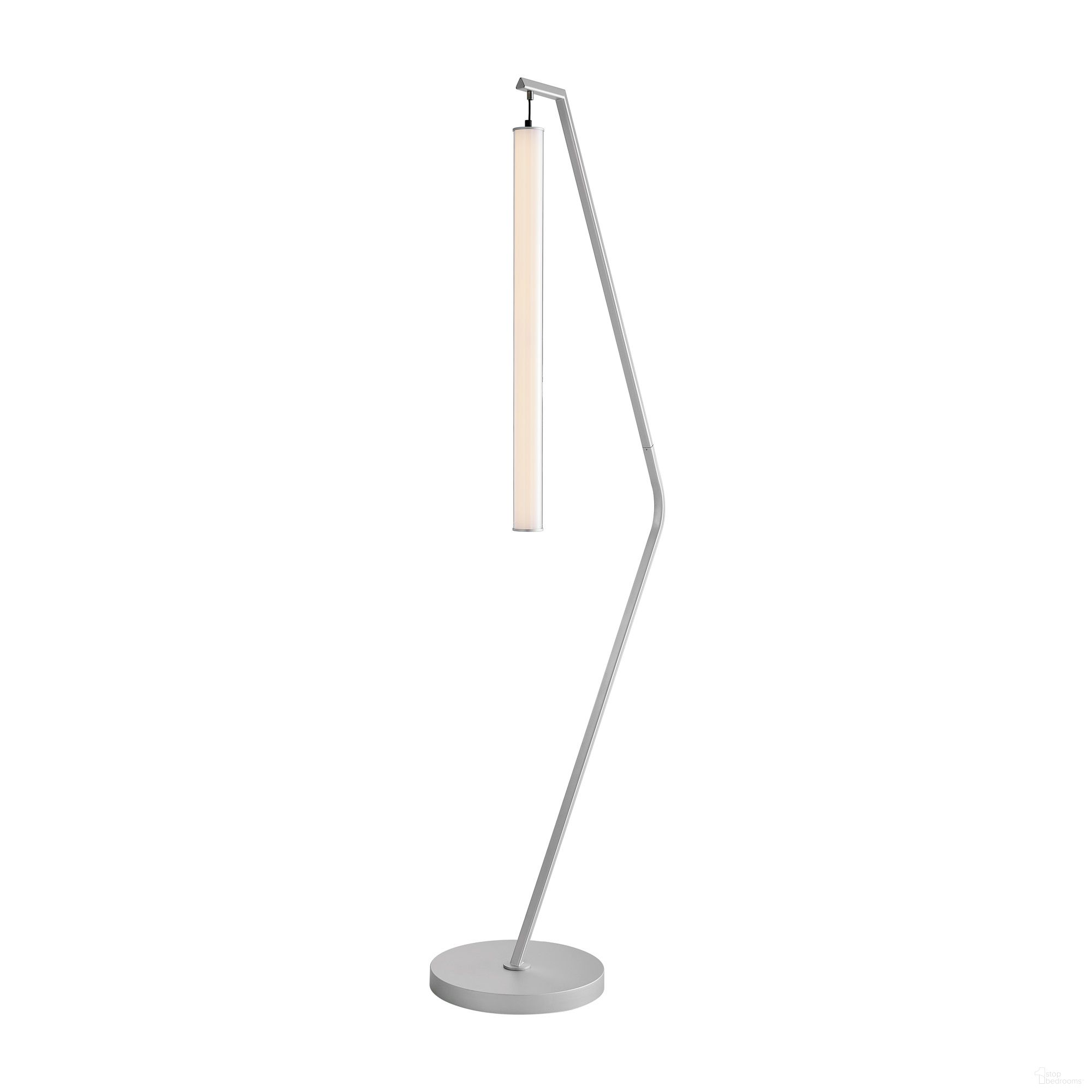 Wilfred Floor Lamp In Silver