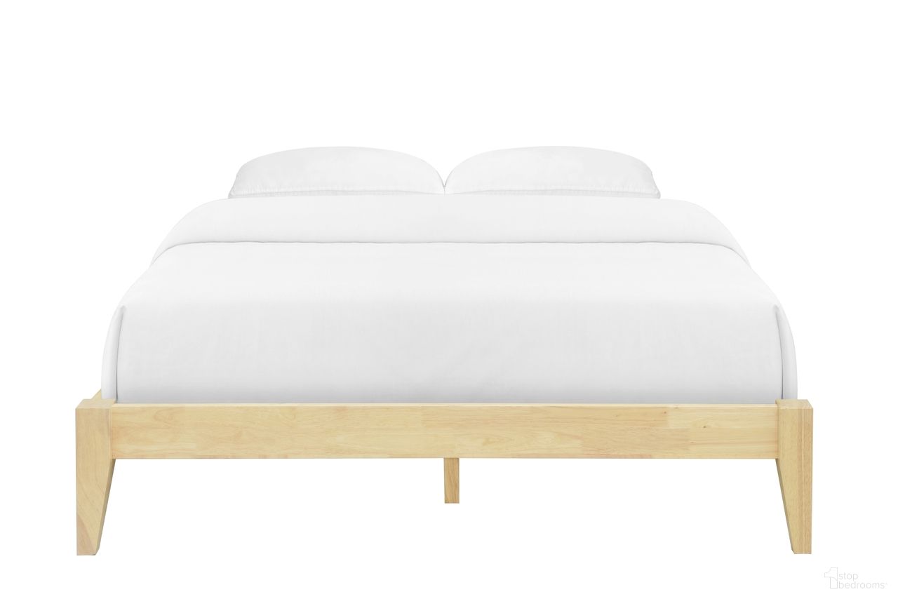 The appearance of Willa Full Wood Platform Bed In Natural designed by Fashion Bed Group in the modern / contemporary interior design. This natural piece of furniture was selected by 1StopBedrooms from Willa Collection to add a touch of cosiness and style into your home. Sku: 300004. Bed Type: Platform Bed. Material: Wood. Bed Size: Full.