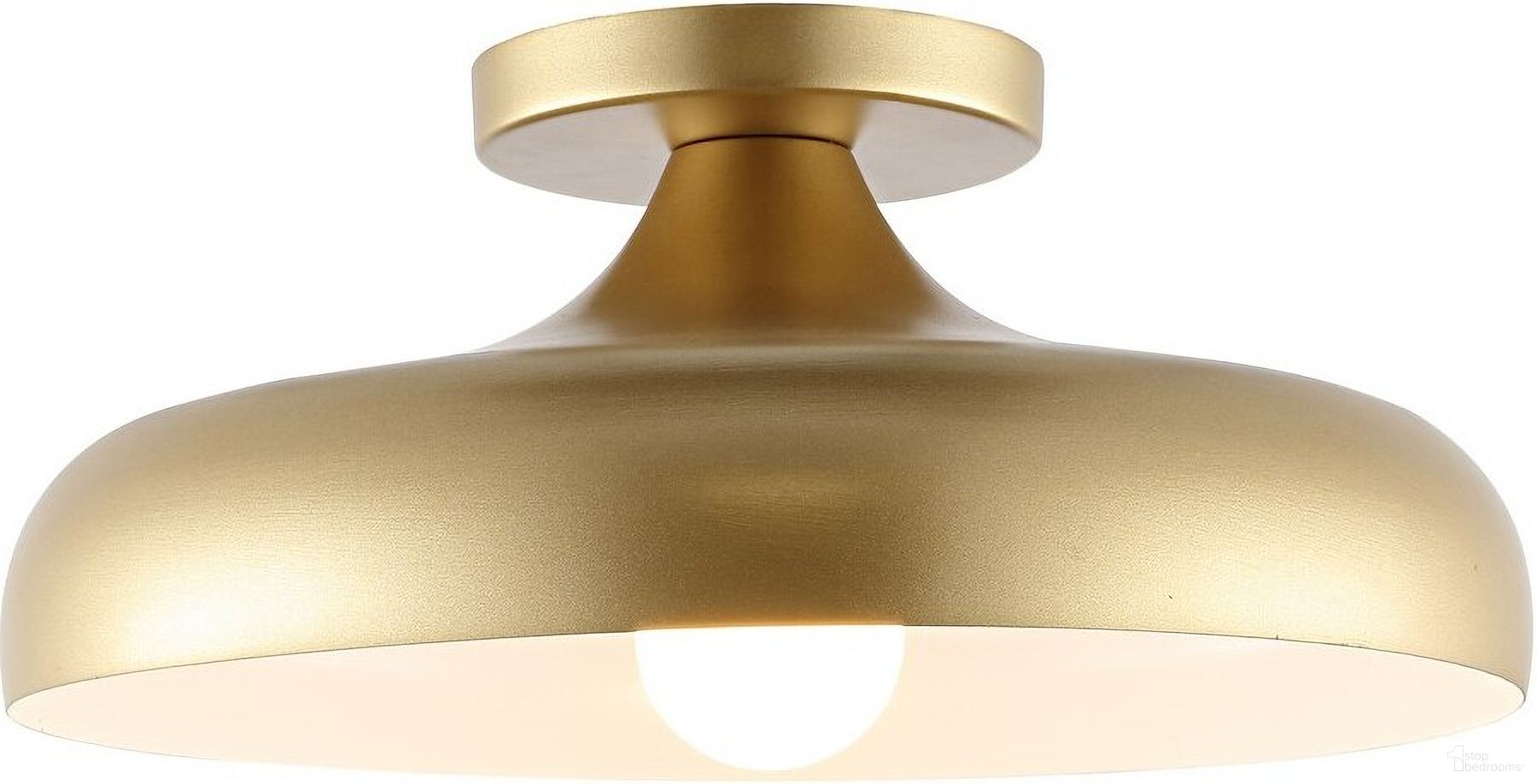 Willet Flush Mount in Gold