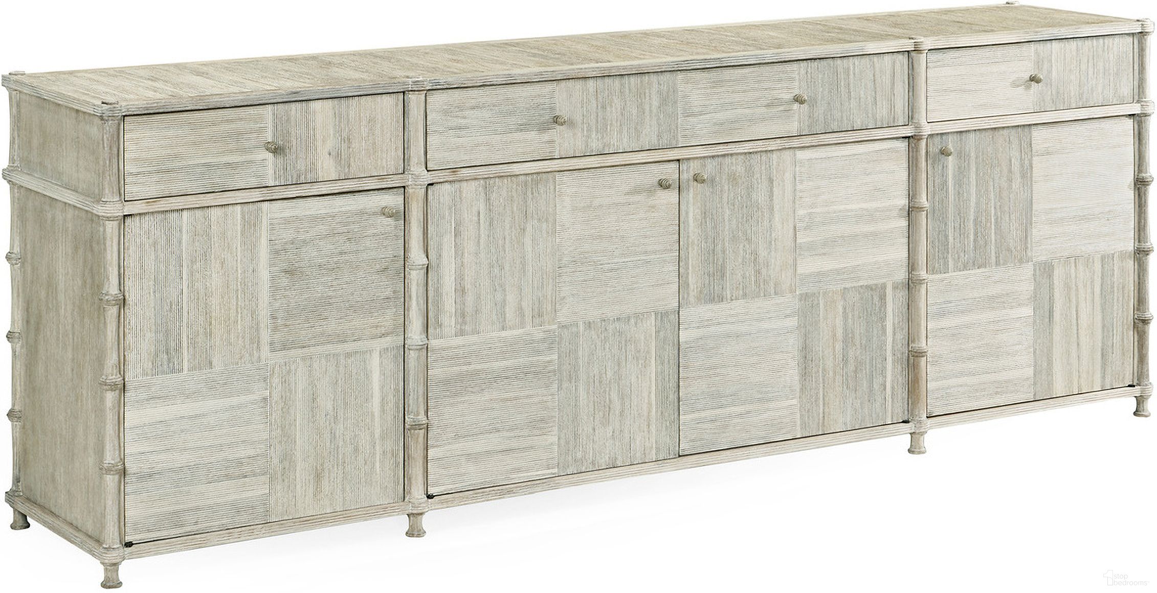 William Yeoward Bywater Credenza In Washed Acacia