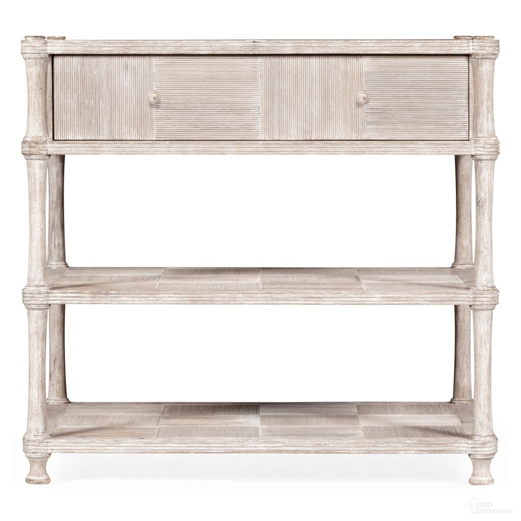 The appearance of William Yeoward Bywater Side Table In Washed Acacia designed by Jonathan Charles in the modern / contemporary interior design. This washed acacia piece of furniture was selected by 1StopBedrooms from William Yeoward Collection to add a touch of cosiness and style into your home. Sku: 530207-WAA. Material: Acacia.