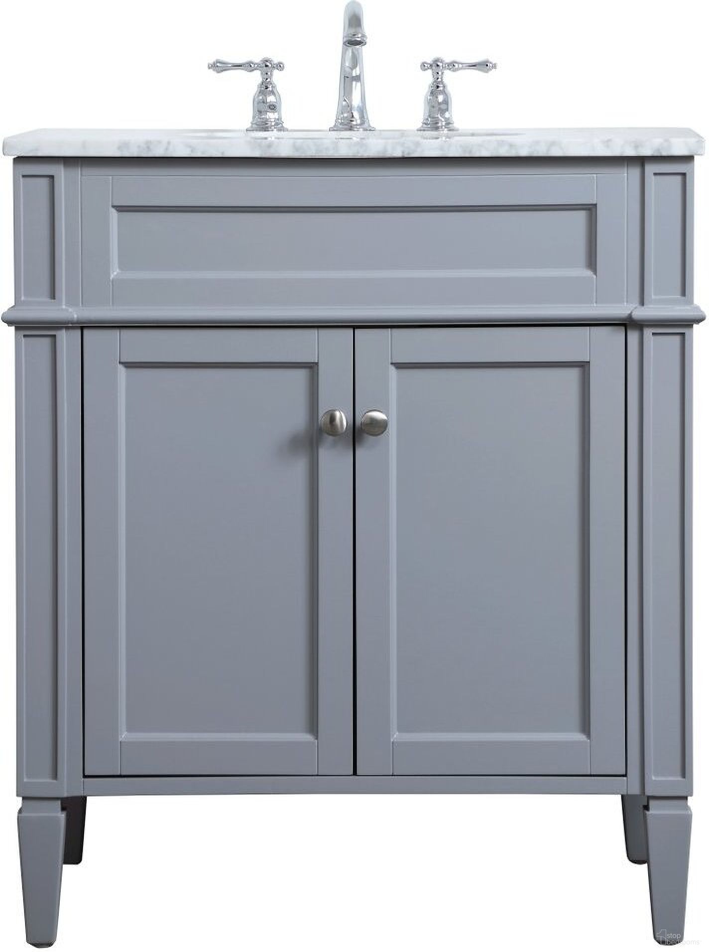 Williams 30 Inch Single Bathroom Vanity In Grey