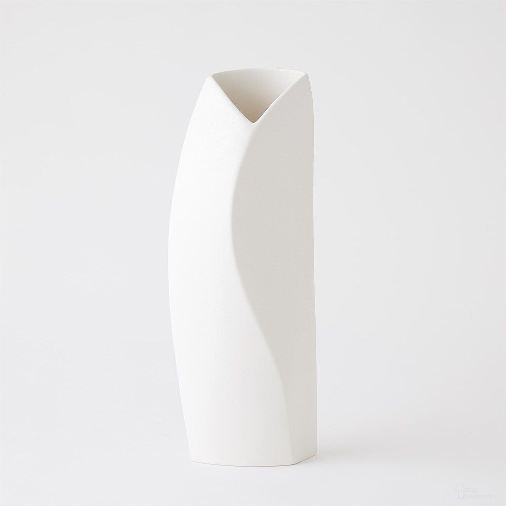 Willow Large Vase In White