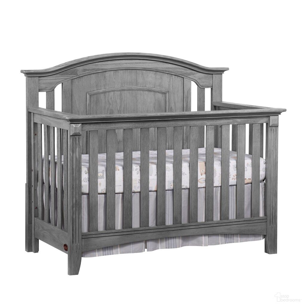 Willowbrook 4 In 1 Convertible Crib In Graphite Gray