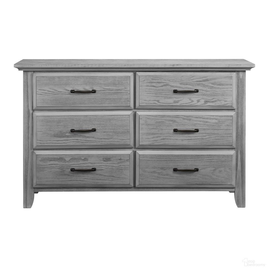 Willowbrook 6 Drawer Dresser In Graphite Gray