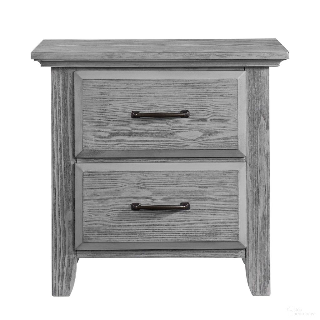 Willowbrook Nightstand In Graphite Gray