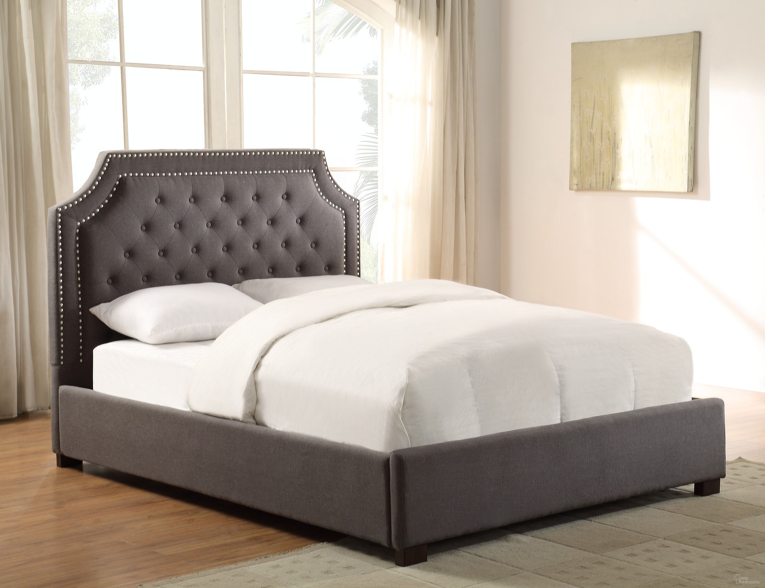 Willshire Queen Bed In Gray
