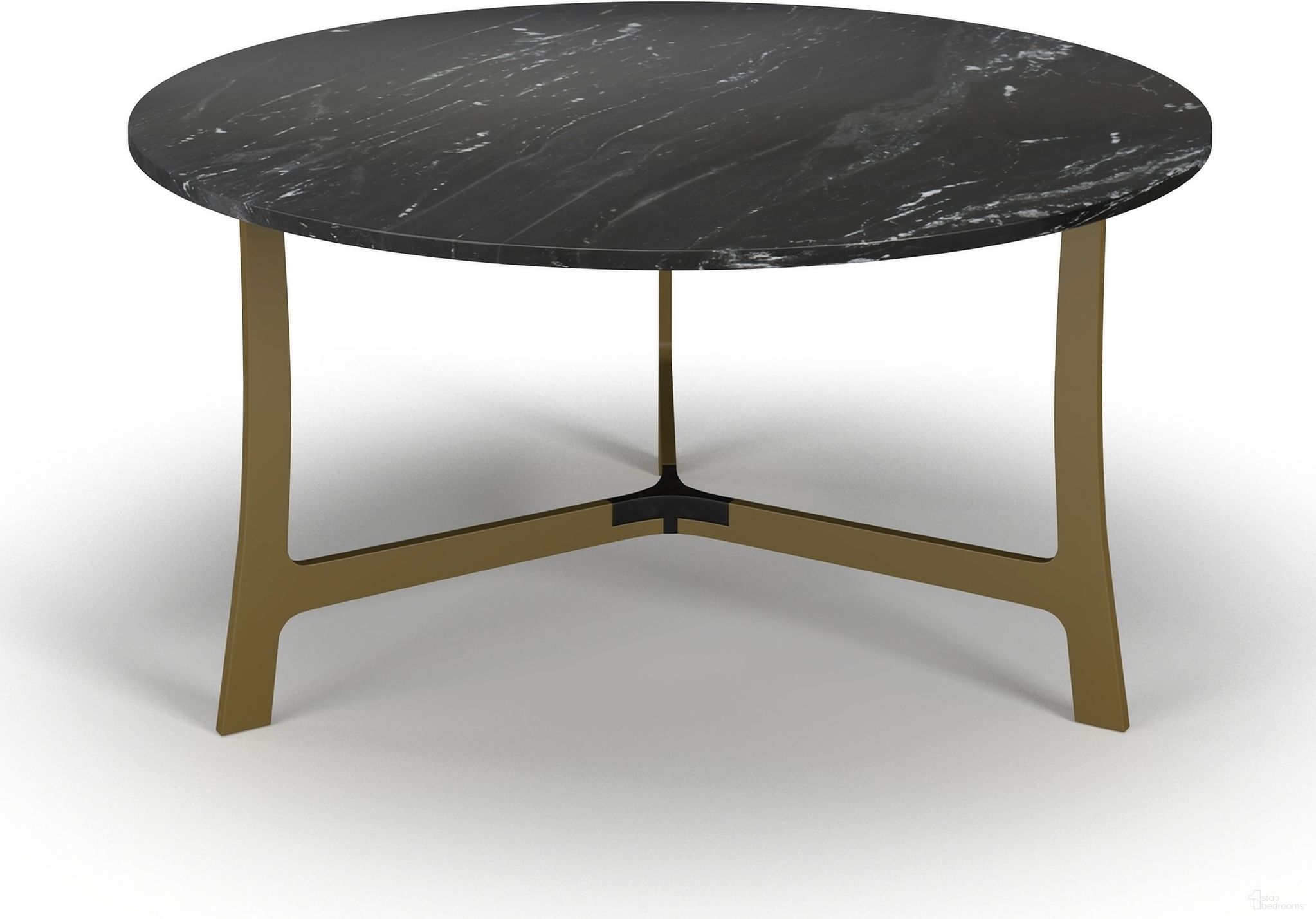 The appearance of Wilma Marble Coffee Table In Gold and Black designed by Aeon in the modern / contemporary interior design. This gold piece of furniture  was selected by 1StopBedrooms from Wilma Collection to add a touch of cosiness and style into your home. Sku: AECR-31682. Material: Wood.