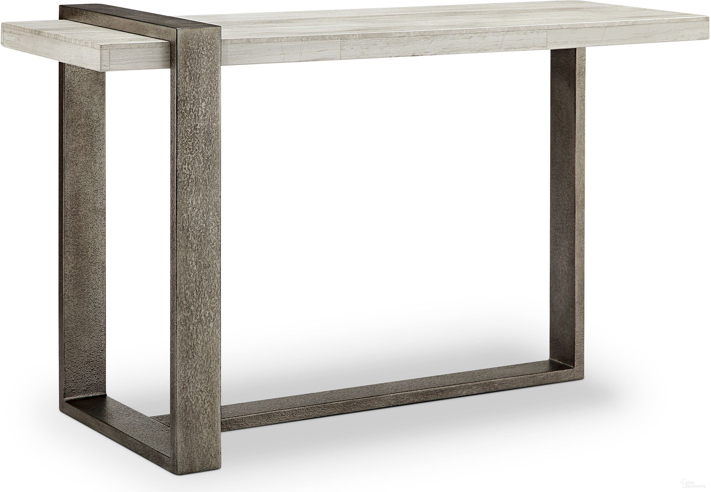 The appearance of Wiltshire Rectangular Sofa Table In Sea Shell designed by Magnussen in the modern / contemporary interior design. This sea shell piece of furniture  was selected by 1StopBedrooms from Wiltshire Collection to add a touch of cosiness and style into your home. Sku: T4701-73T;T4701-73B. Material: Marble.