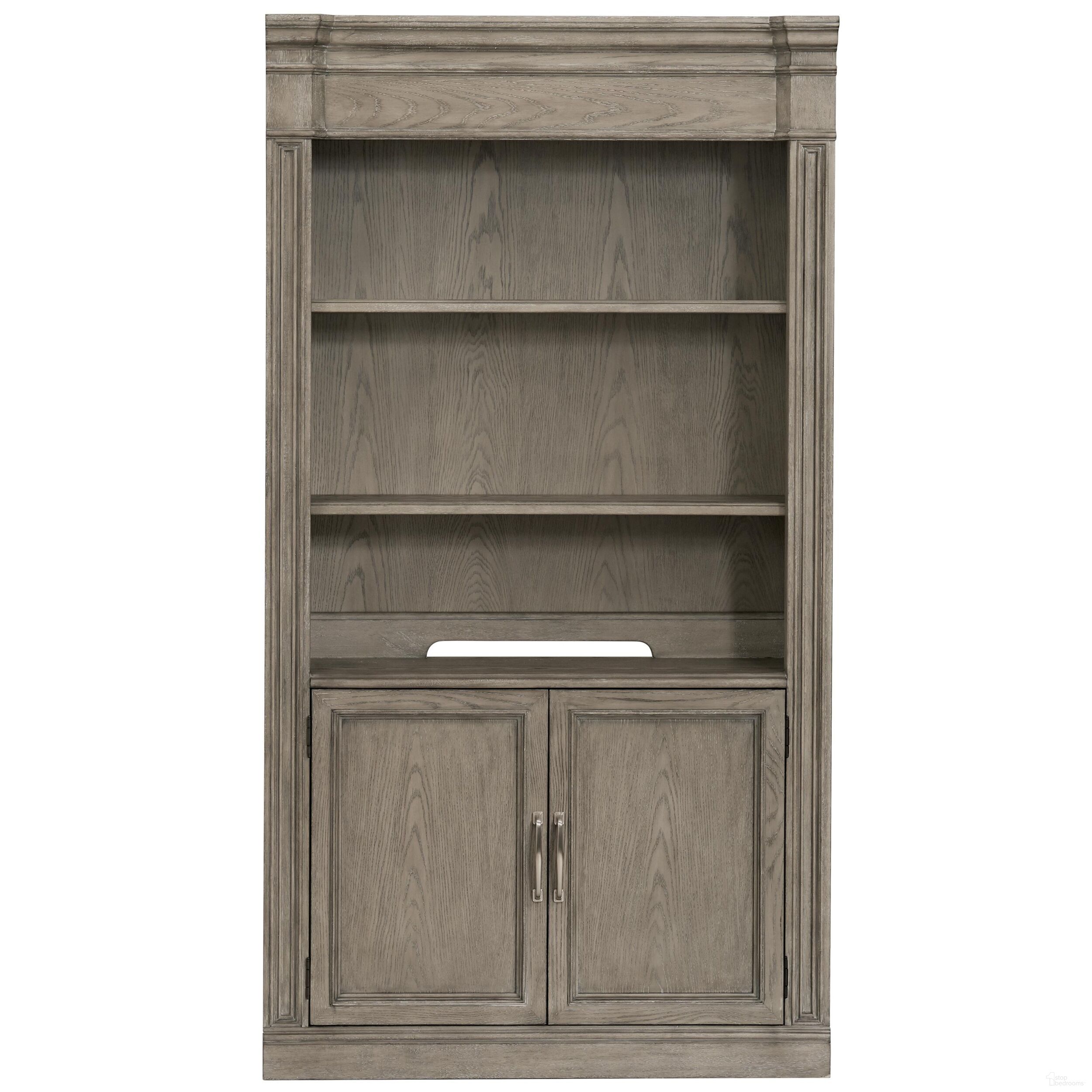 The appearance of Wimberley Bunching Bookcase In Pavestone designed by Riverside Furniture in the modern / contemporary interior design. This pavestone piece of furniture was selected by 1StopBedrooms from Wimberley Collection to add a touch of cosiness and style into your home. Sku: 32737.