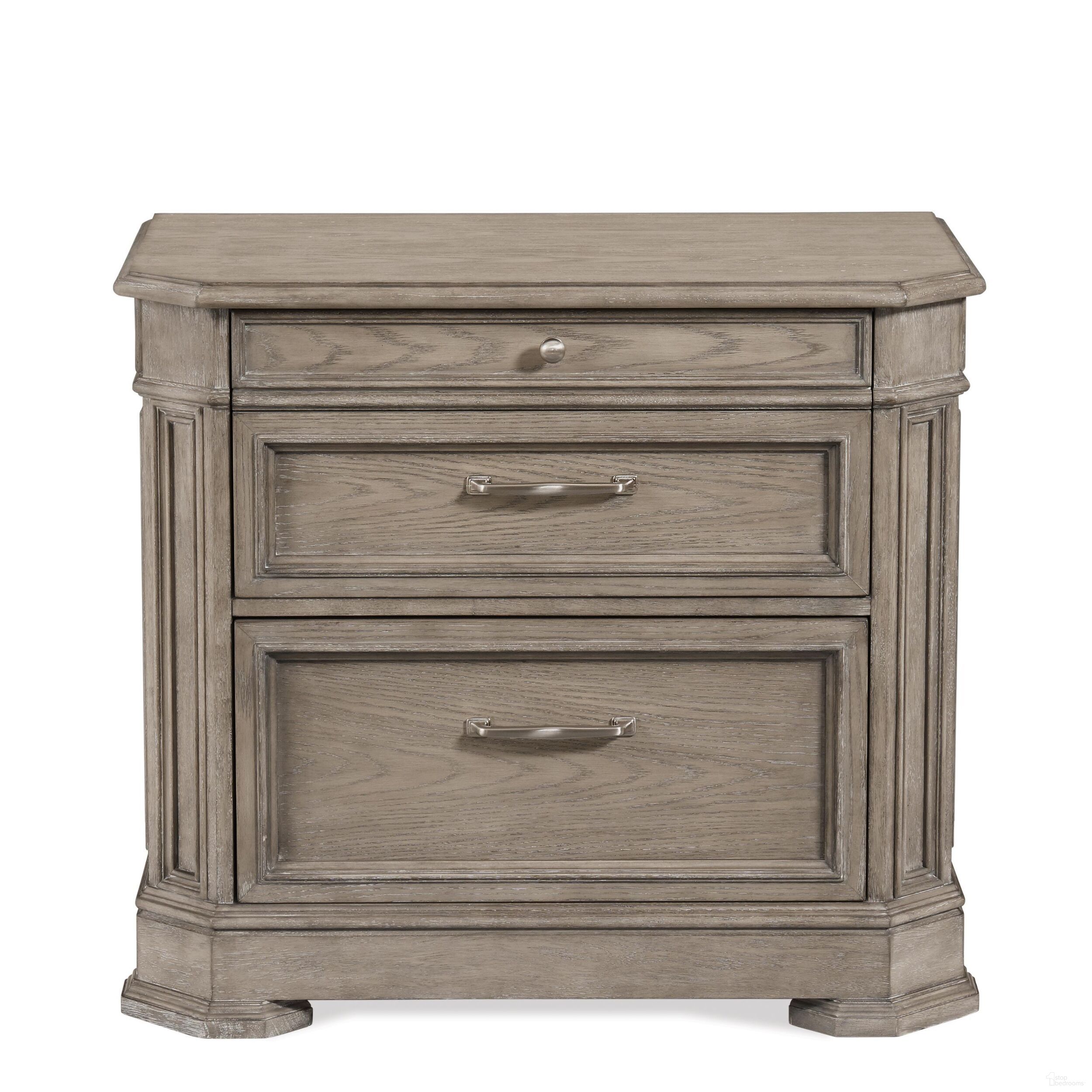 The appearance of Wimberley Lateral File Cabinet In Pavestone designed by Riverside Furniture in the modern / contemporary interior design. This pavestone piece of furniture  was selected by 1StopBedrooms from Wimberley Collection to add a touch of cosiness and style into your home. Sku: 32734.