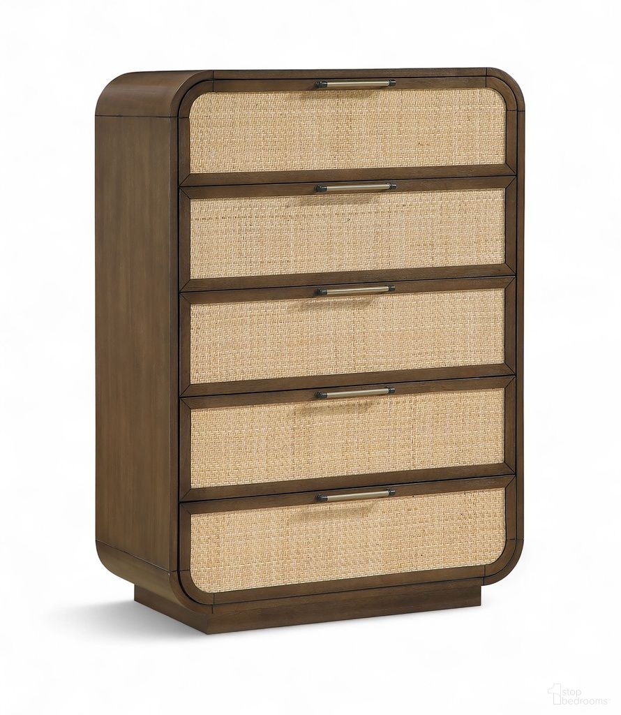 The appearance of Windsor Solid Wood Chest In Brown designed by Meridian in the transitional interior design. This brown piece of furniture was selected by 1StopBedrooms from Windsor Collection to add a touch of cosiness and style into your home. Sku: 66072Brown-CH. Material: Cane.