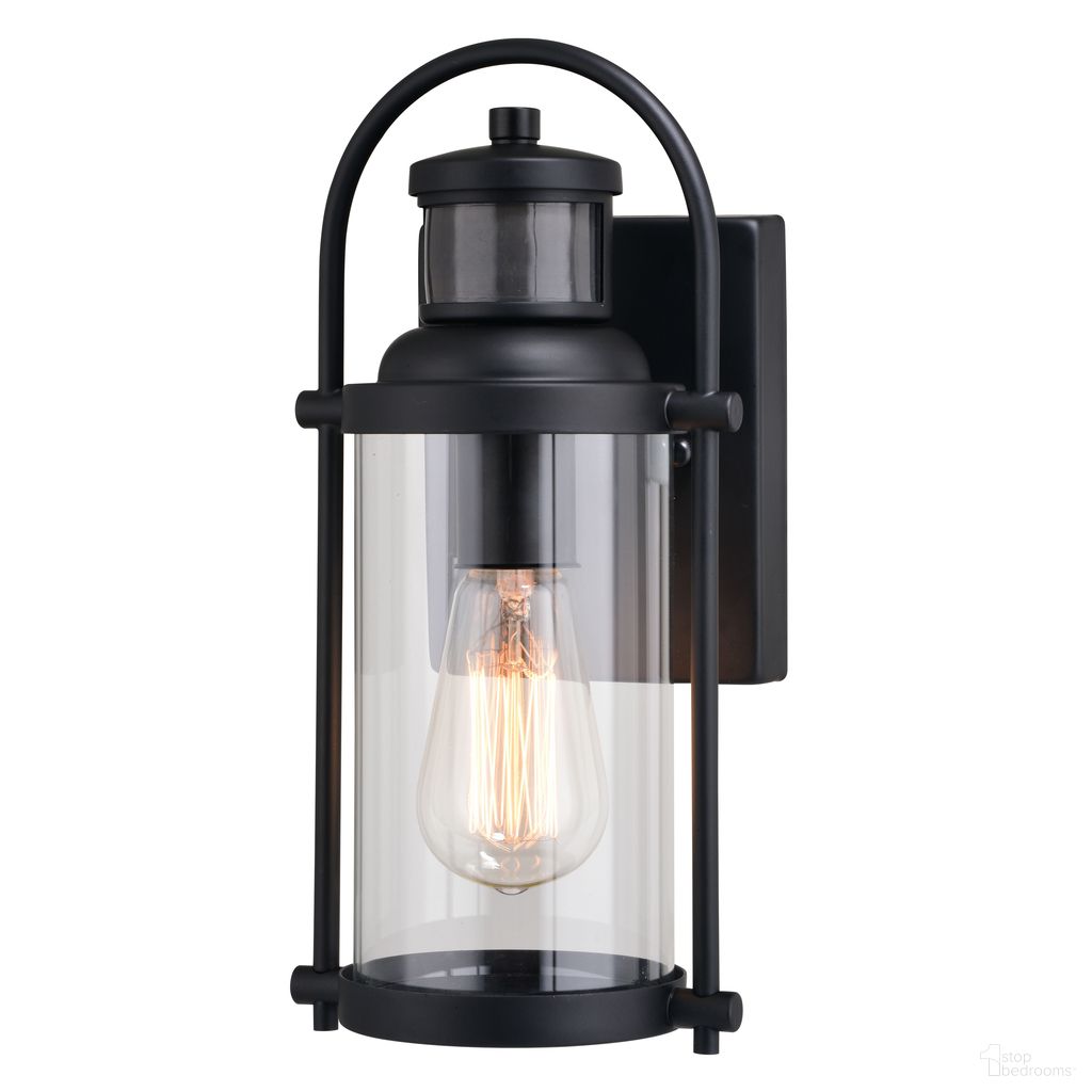 The appearance of Winfield Dualux 5.75 Inch Outdoor Motion Sensor Wall Light In Textured Black designed by Vaxcel in the transitional interior design. This textured black piece of furniture was selected by 1StopBedrooms from Winfield Collection to add a touch of cosiness and style into your home. Sku: T0737. Material: Steel.