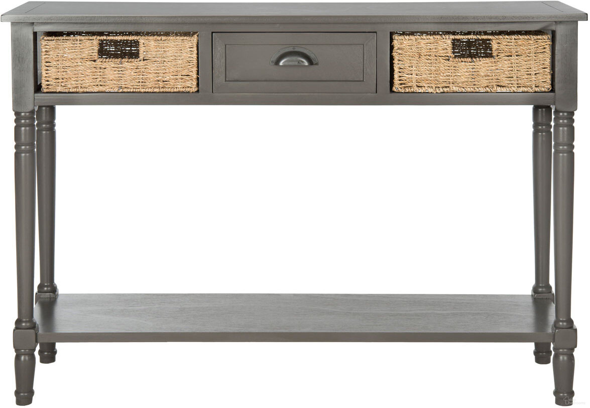 Winifred Gray Console Table with Storage