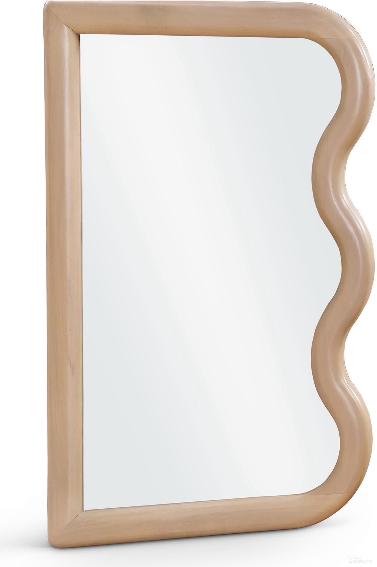 The appearance of Winnie Mirror In Natural designed by Meridian in the modern / contemporary interior design. This natural piece of furniture was selected by 1StopBedrooms from Winnie Collection to add a touch of cosiness and style into your home. Sku: 441Natural-M. Material: Glass.