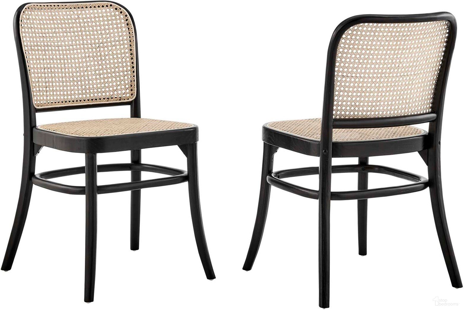 The appearance of Winona Wood Dining Side Chair Set of 2 In Black designed by Modway in the modern / contemporary interior design. This black piece of furniture  was selected by 1StopBedrooms from Winona Collection to add a touch of cosiness and style into your home. Sku: EEI-4646-BLK;EEI-4646-BLK. Material: Wood. Chair Type: Side Chair.