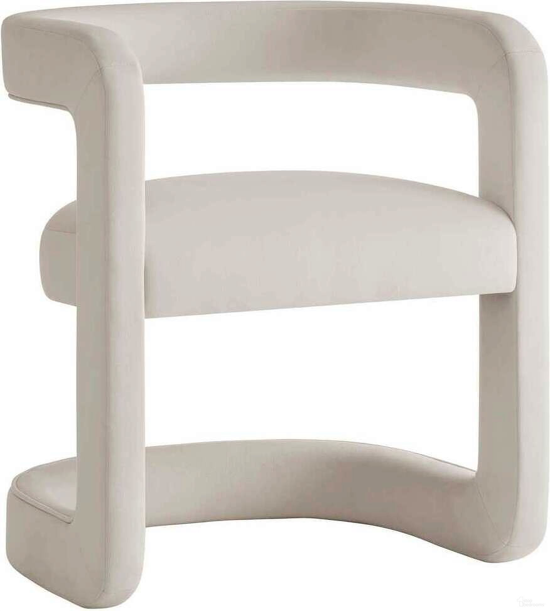 The appearance of Winslow Performance Velvet Barrel Accent Chair In Alabaster designed by Modway in the modern / contemporary interior design. This alabaster piece of furniture  was selected by 1StopBedrooms from Winslow Collection to add a touch of cosiness and style into your home. Sku: EEI-6778-ALA. Material: Velvet.