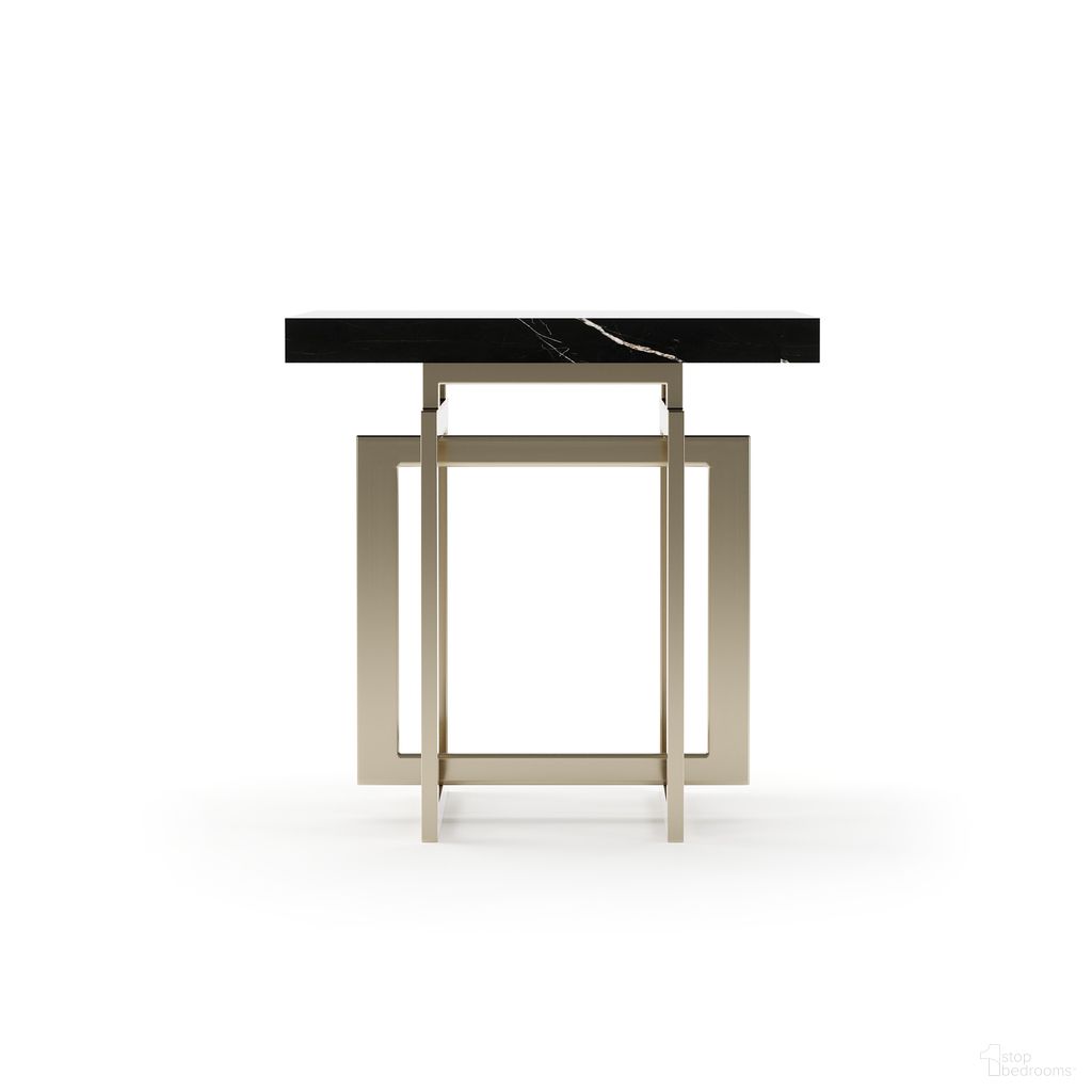 The appearance of Wish You Were Here Dark Square Side Table In Black designed by Caracole in the modern / contemporary interior design. This black piece of furniture was selected by 1StopBedrooms from Wish You Were Here Collection to add a touch of cosiness and style into your home. Sku: CLA-425V-4115. Material: Marble.