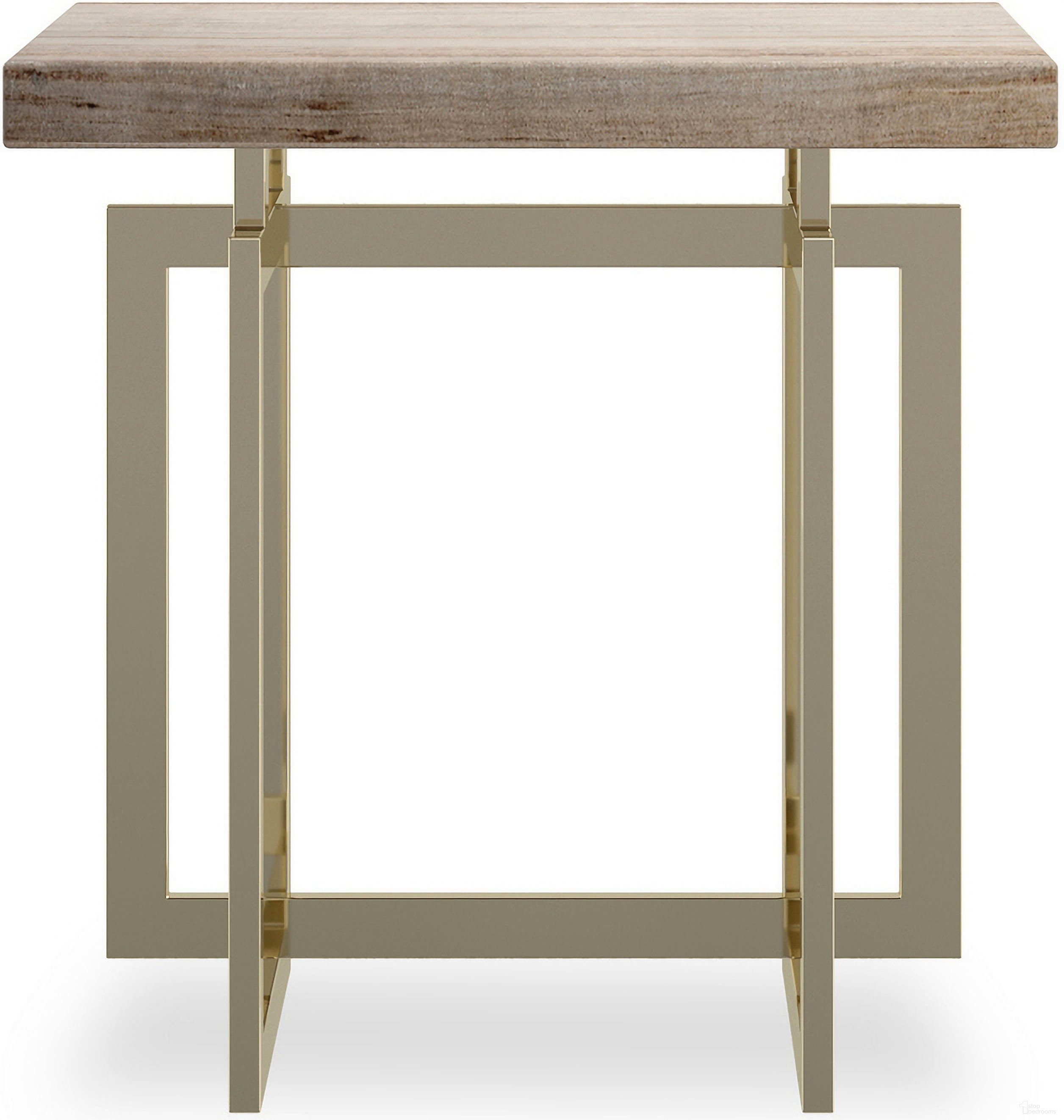 The appearance of Wish You Were Here End Table In Gray designed by Caracole in the modern / contemporary interior design. This gray piece of furniture was selected by 1StopBedrooms from Wish You Were Here Collection to add a touch of cosiness and style into your home. Sku: CLA-424-413. Material: Metal.
